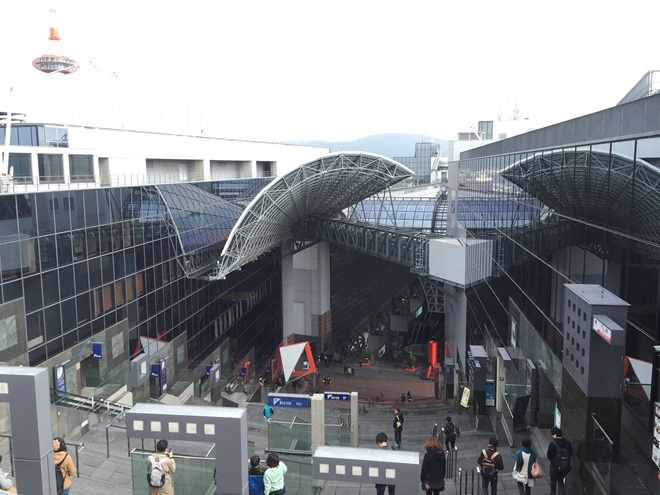 京都マラソン2015の下見を変えた京都旅行 JR京都駅ビル
