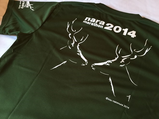 奈良マラソン オリジナル記念Tシャツ