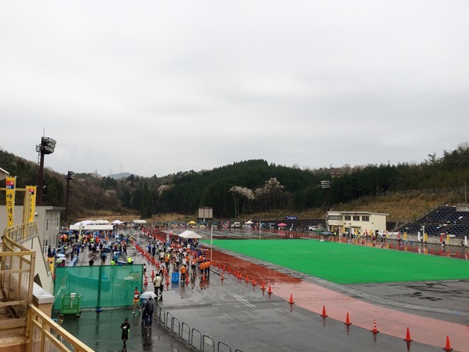 恵那峡ハーフマラソン 大会当日の写真