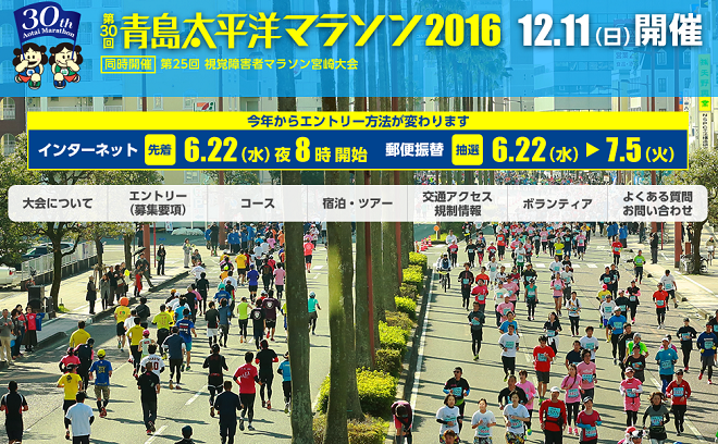 青島太平洋マラソン 画像