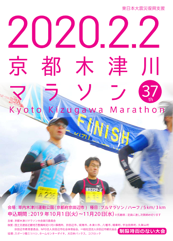京都木津川マラソン2020画像