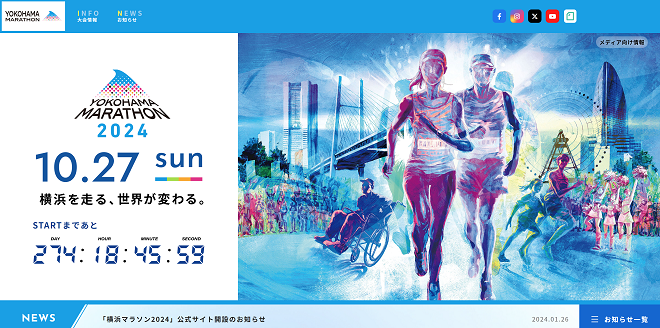 横浜マラソン2024