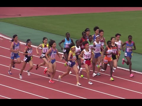 女子3000m決勝★沖縄インターハイ陸上2019