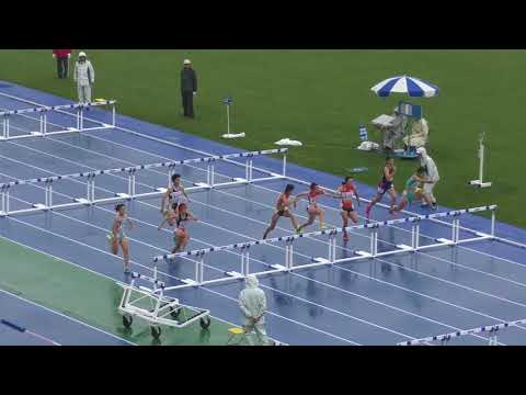 H29　関東高校新人　女子100mH　予選3組