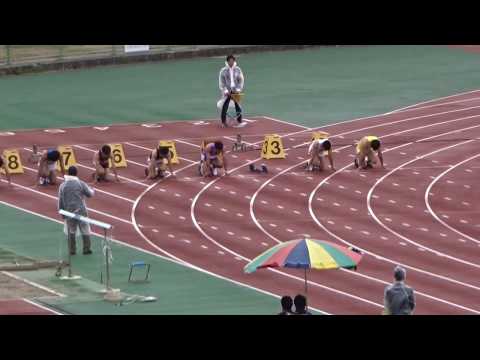 第66回大阪学生陸上競技対校選手権大会　男子 100ｍ 準決勝1組