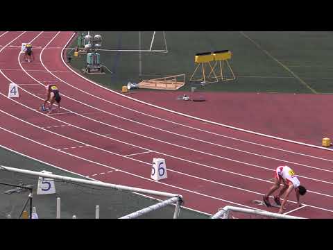 男子400mH タイム1組 トワイライトゲームス 2019.7　陸上