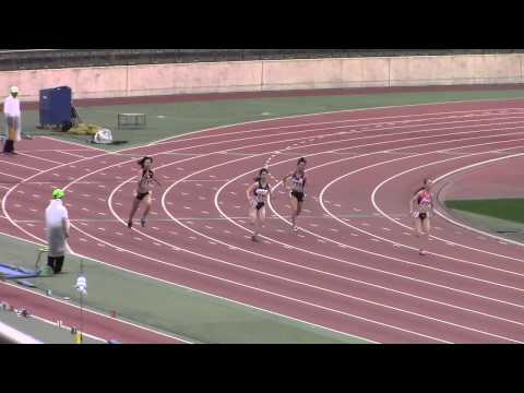 2015日本学生個人陸上　女子200m予選4