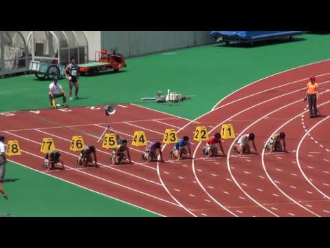 2017年 愛知県陸上選手権 男子100m予選8組