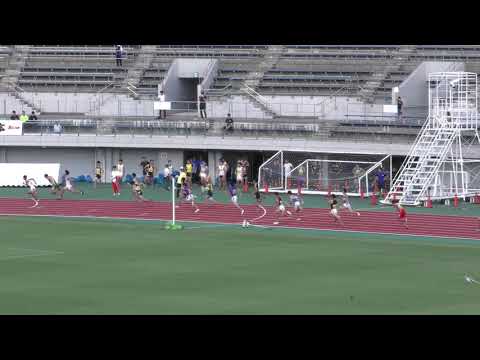 男子4×100mR 予選1組 関東学生新人 R01