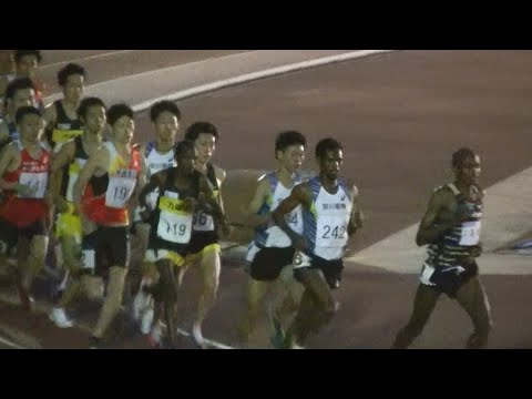 20220604鞘ヶ谷ナイター長距離記録会 男子5000m第8組（最終組）