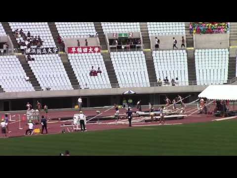 2015 日本インカレ陸上 女子400mH 予選3