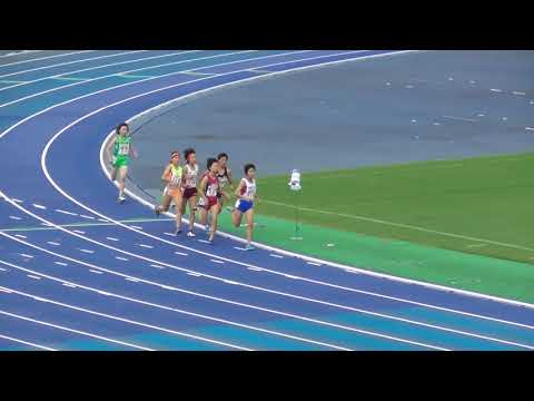 2018近畿高校ユース　1年女子800m予選3組