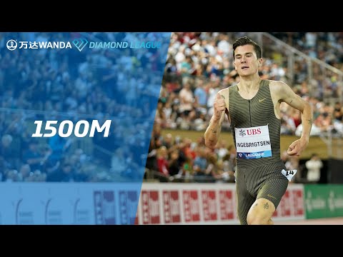Jakob Ingebrigtsen runs 1500m world lead in Lausanne - Wanda Diamond League 2022