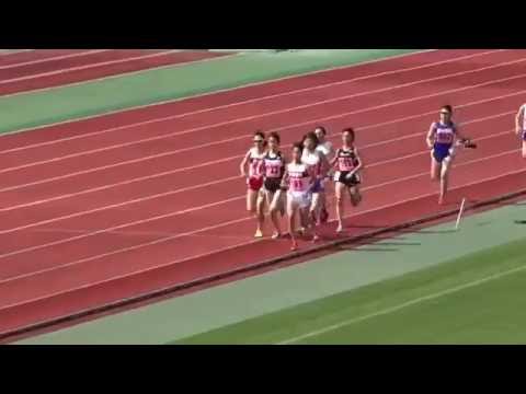 第69回西日本学生陸上競技対校選手権大会　女子1500ｍ予選４組