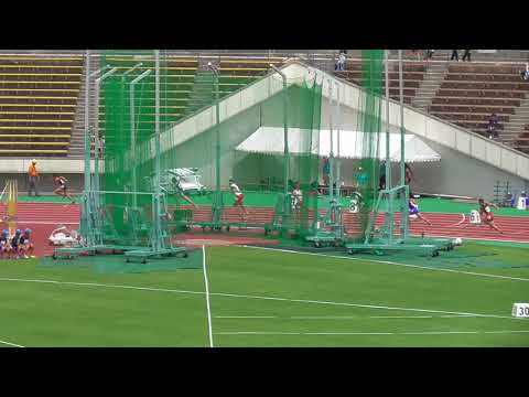 2018年度 兵庫県高校総体 男子200m決勝(-0.7)