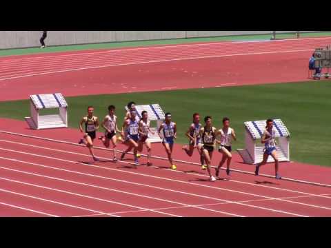 2017 東海総体陸上 男子1500m予選 1～2