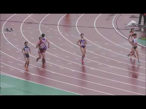 女子100m_予選3組_第71回北海道高校陸上20180613