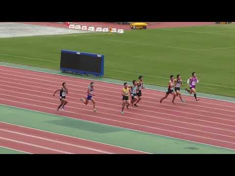 H29　ジュニアオリンピック　B男子100m　準決勝3組