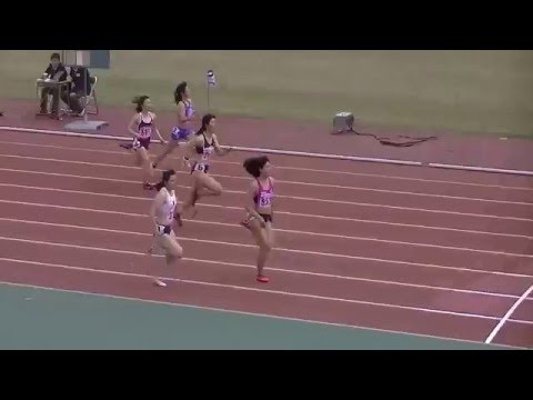 2016大阪インカレ　女子200ｍ　予選　第2組
