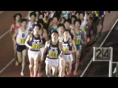 【頑張れ中大】10000ｍ記録挑戦会11組 二井PB 【箱根駅伝学生連合選考ﾚｰｽ：金子（城西）、藤井（武蔵野学院）、宮岡（明治学院）】2016.11.26