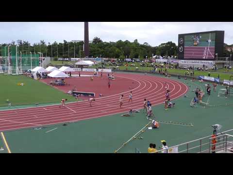 男子1500m予選2組 沖縄インターハイ R01