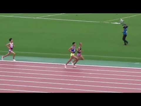 近畿ユース2021 2年男子3000m障害決勝