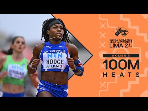 Hodge and Reid impress during 100m heats | World Athletics U20 Championships Lima 24