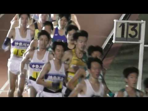 10000ｍ記録挑戦会12組 【箱根駅伝学生連合選考ﾚｰｽ：金丸（筑波）、桜庭（日薬大）、国川（麗澤）、福留（流通経済）】　2016.11.26