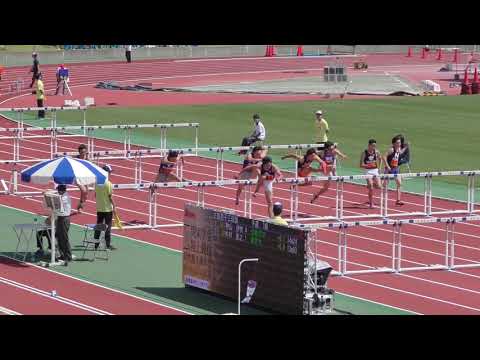 2019 関東インカレ陸上 男子1部 110mH 準決勝1組