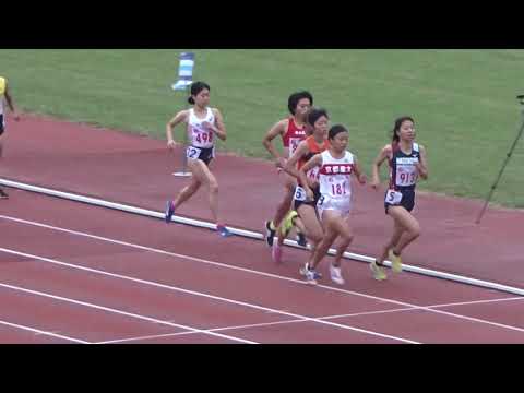 2018 関西学生陸上競技種目別選手権大会　女子1500ｍ決勝