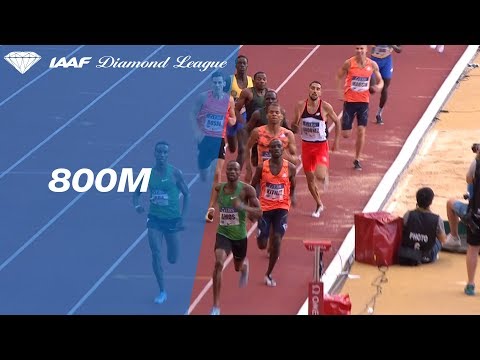 Nijel Amos 1.42.14 Wins Men&#039;s 800m - IAAF Diamond League Monaco 2018