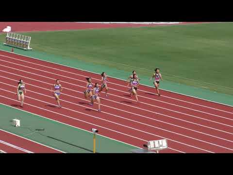 女子200m 準決勝2組　関東学生新人 R01