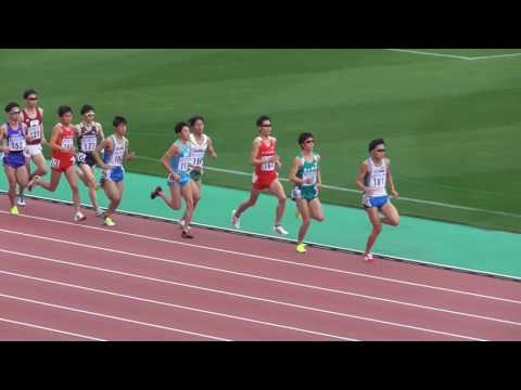 2017金栗記念中長距離選抜選手権男子5000ｍ１組