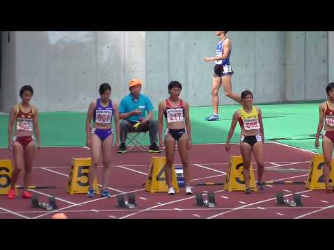 2017年度 近畿陸上選手権 女子100m決勝（+4.3）