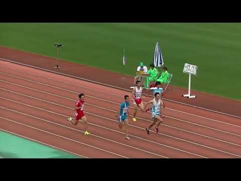 20180317_第3回宮崎県記録会_一般・高校男子100m_16組