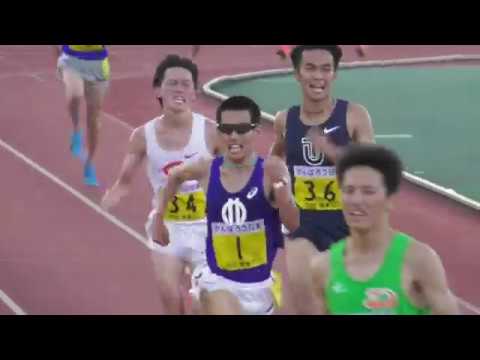 【頑張れ中大】関東ｲﾝｶﾚ 男子1部10000m決勝 中山・加井 2018.5.24