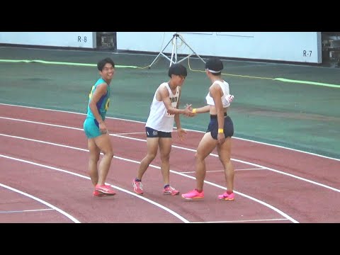 予選 B男子100m エコパトラックゲームズ陸上2023