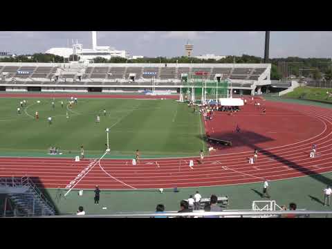 男子4×100mR 予選6組 関東学生新人 R01