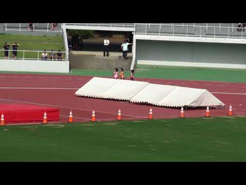 2018 茨城県高校総体陸上 女子1500m予選1組