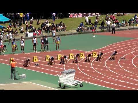 20180429 大阪陸上競技カーニバル　高校男子　100m　予選　1組　SNP