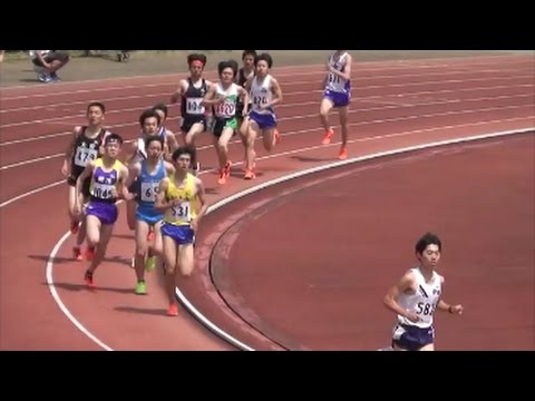 群馬県春季記録会2017(桐生会場) 男子1500m3組