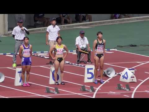 2019 東北陸上競技選手権 女子 100mH 予選3組