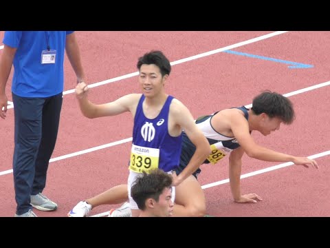 決勝 男子400m 関東学生新人陸上2024