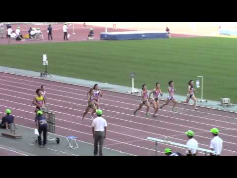 2015 日本インカレ陸上 女子100m 準決勝2