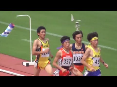 国体陸上群馬県予選2017 少年共通男子800m決勝