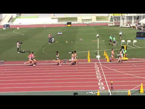 2015 和歌山インターハイ陸上 女子800m 準決勝3