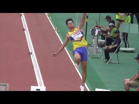 日本陸上混成競技2017 男子十種 走幅跳