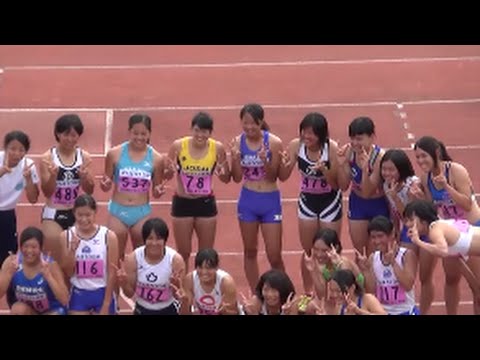 関東学生新人陸上2015 女子七種800m～記念撮影