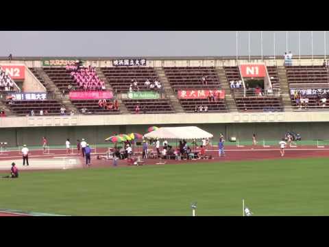 2016 日本インカレ陸上 女子400mH予選4