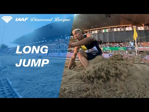 Juan Miguel Echevarria wins the long jump contest in Lausanne - IAAF Diamond League